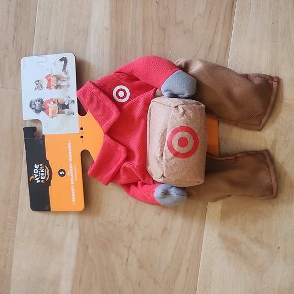 Hyde and EEK Other - Target Delivery  Worker Dog or Cat Halloween  Costume S